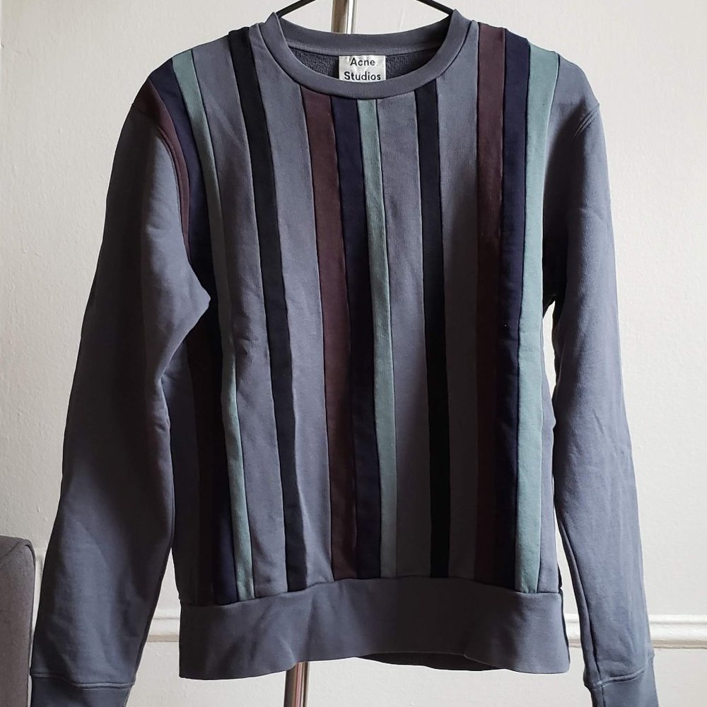 Acne Studios Casey Stripes Sweatshirt XXS